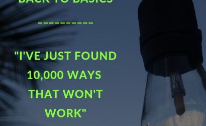 I've just found 10,000 ways that won't work